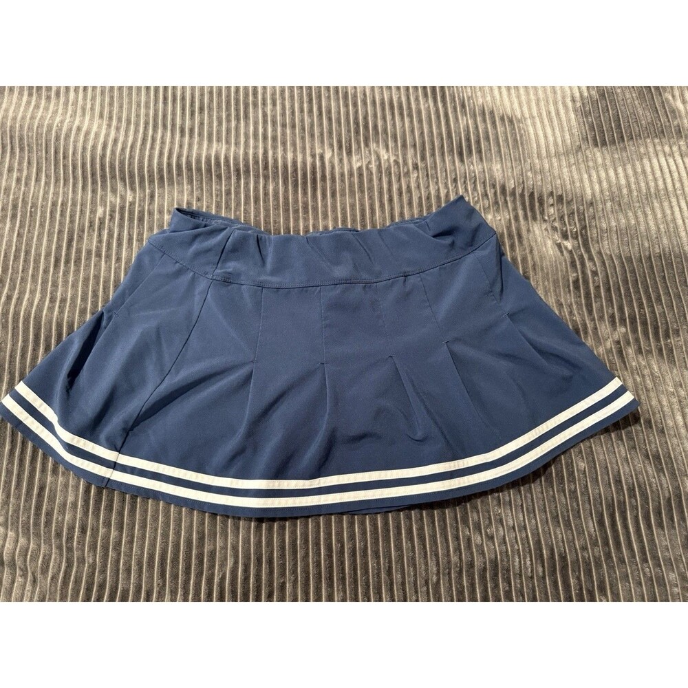 Penguin Women’s Navy White Stripe Tennis Skort Pickleball Golf Size XL